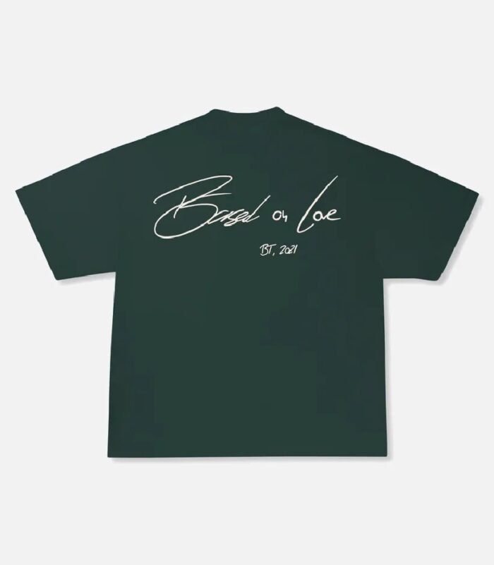 99 Based Signature T-Shirt Grün